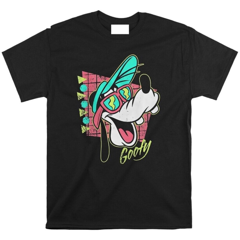 Goofy Graphic Short Sleeve Tee - Black